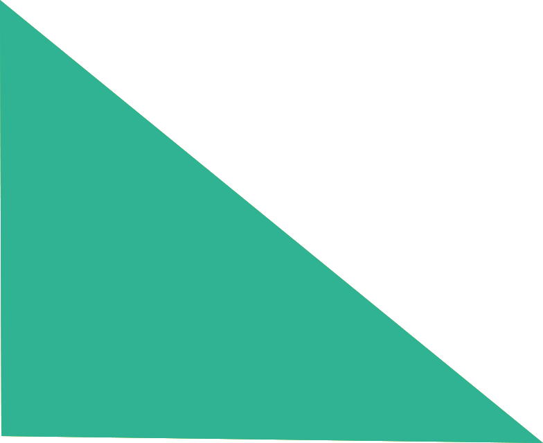 Triangulo banner home verde